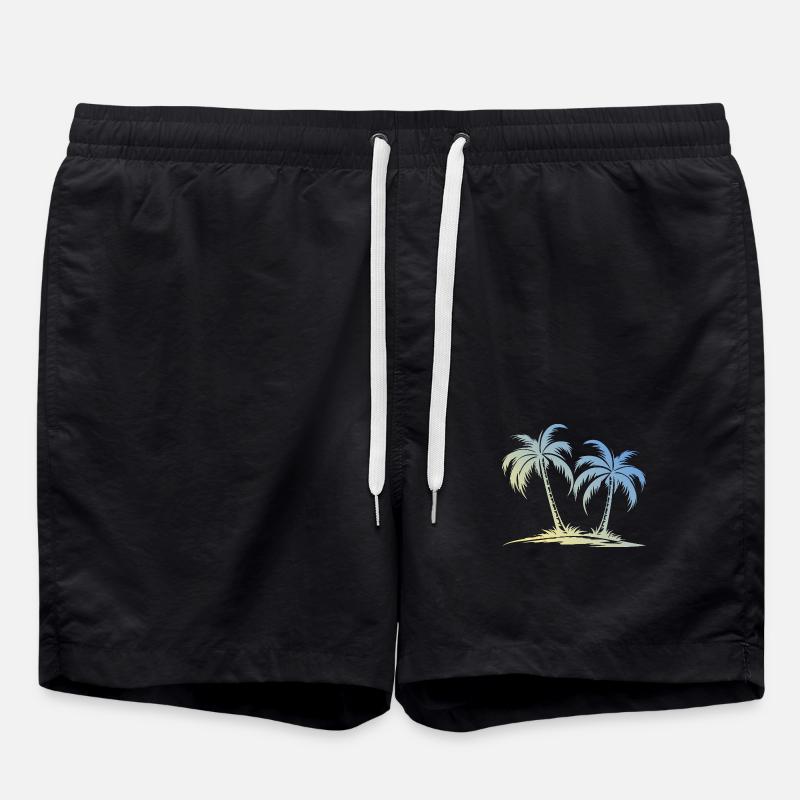 Palm Island - Swim Trunks - black