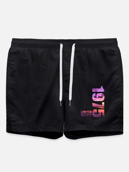 1975 Limited Edition - Swim Trunks - black