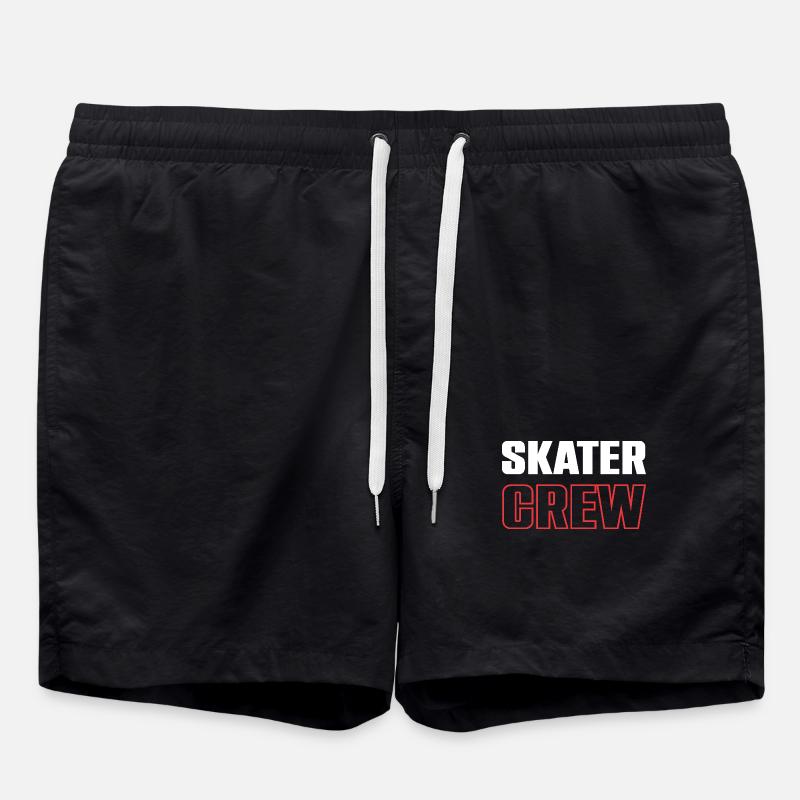 Skater Crew - Swim Trunks - black