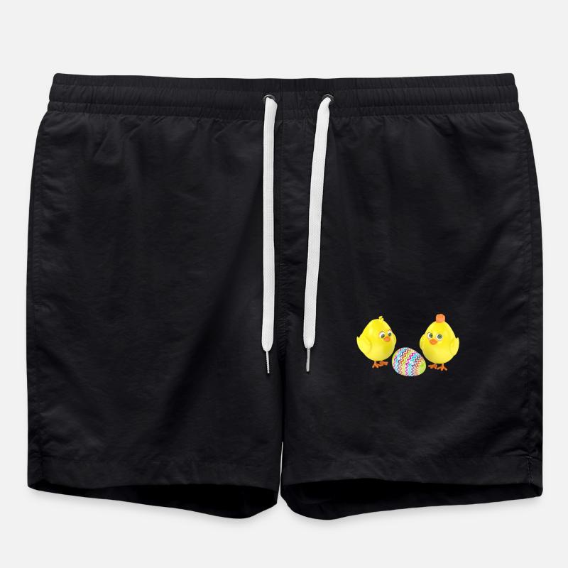 Easter - Swim Trunks - black