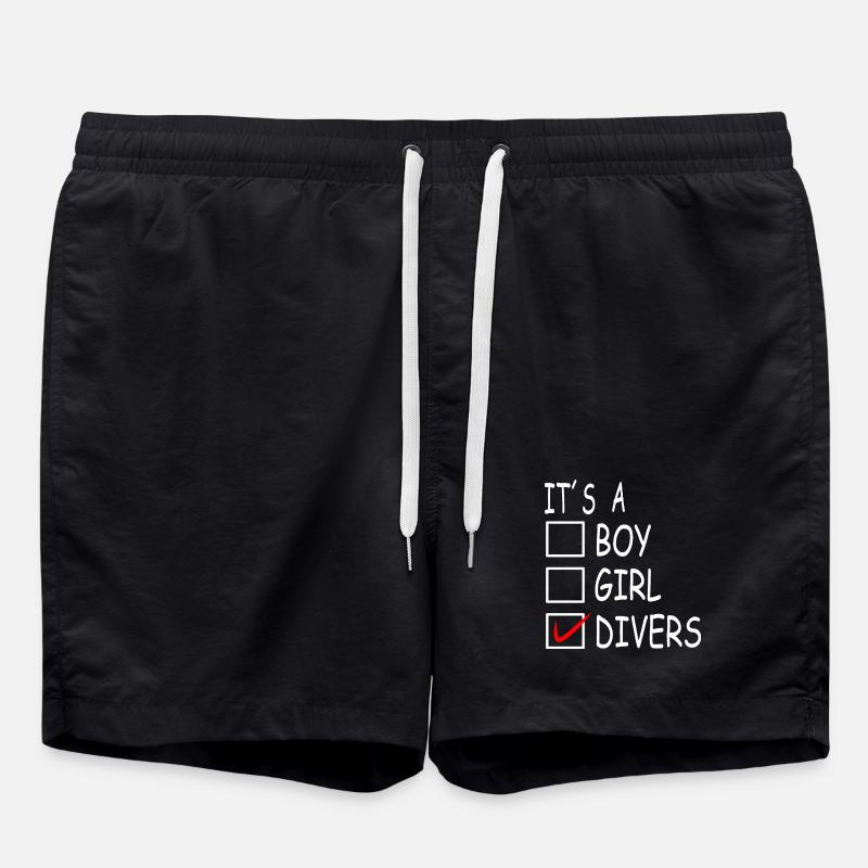 Divers Transgeschlechtlichkeit - Badeshorts - Schwarz