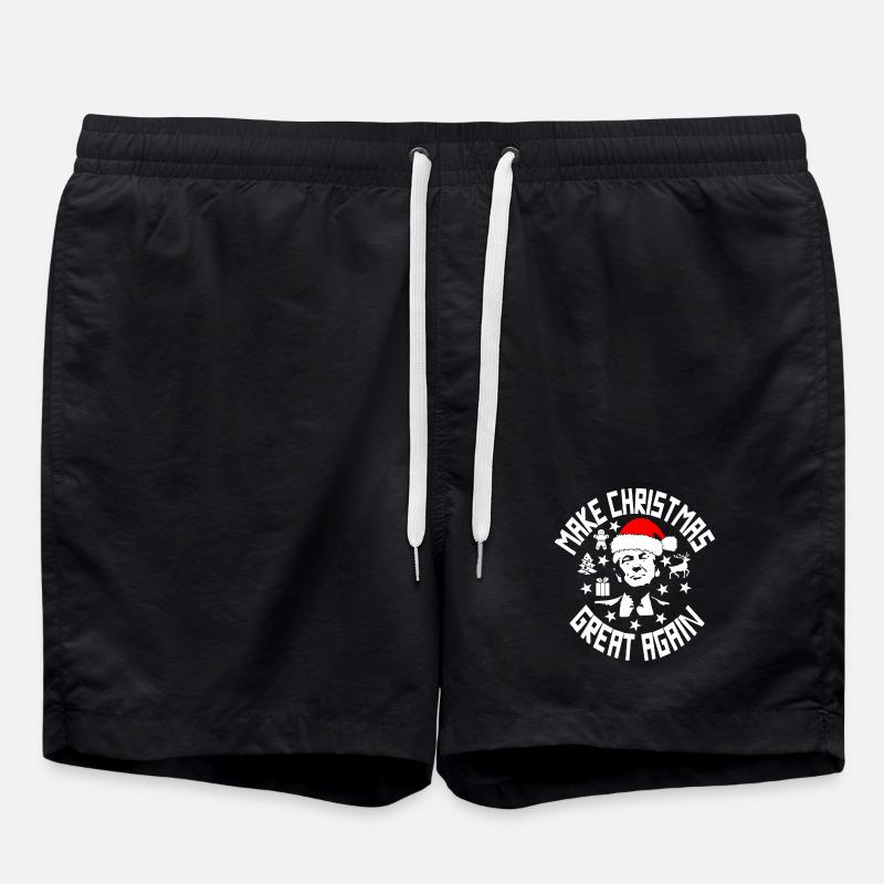 CHRISTMAS - Swim Trunks - black