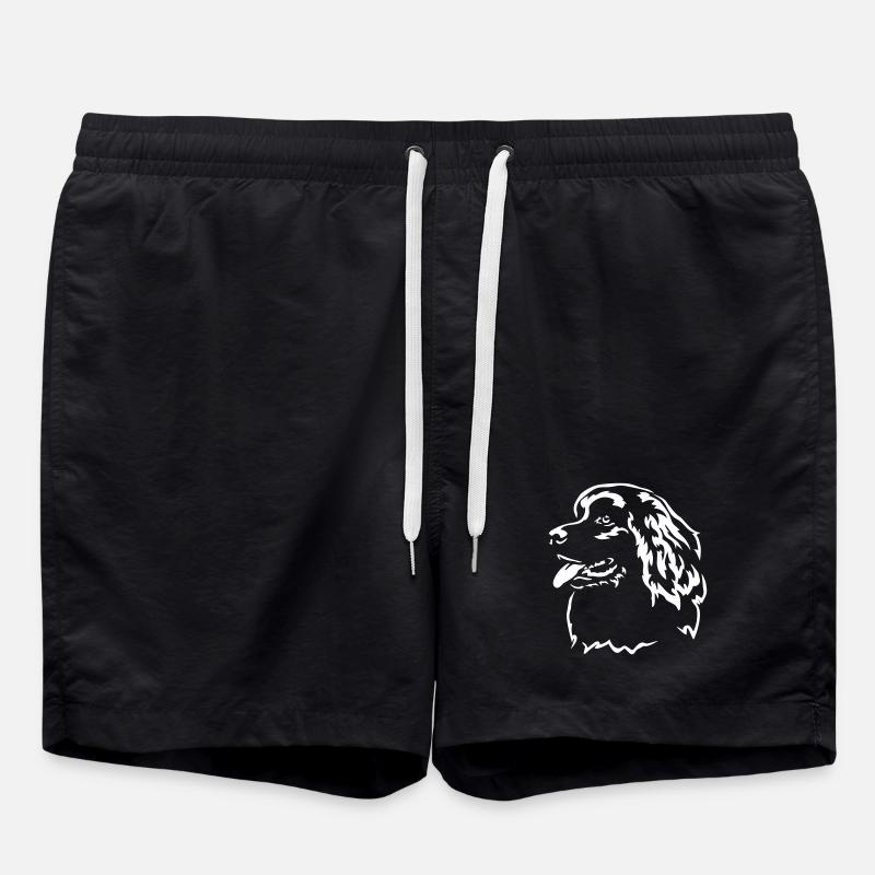 Terre-Neuve Head « Black Edition » - Short de bain - noir
