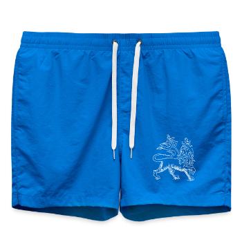 Conquering lion of judah – reggae design - Badeshorts - Cobalt blue - Vorne