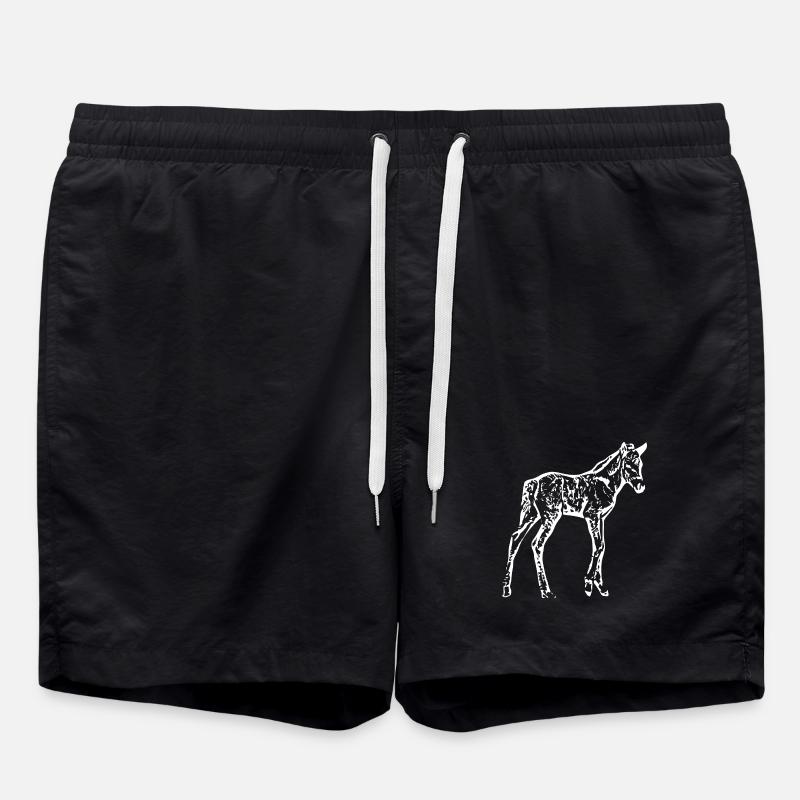 Cheval Blanc, Poulain - Short de bain - noir