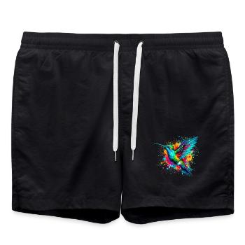 Colibri - Short de bain - noir - Devant - AI Model Male 185 light (185cm)