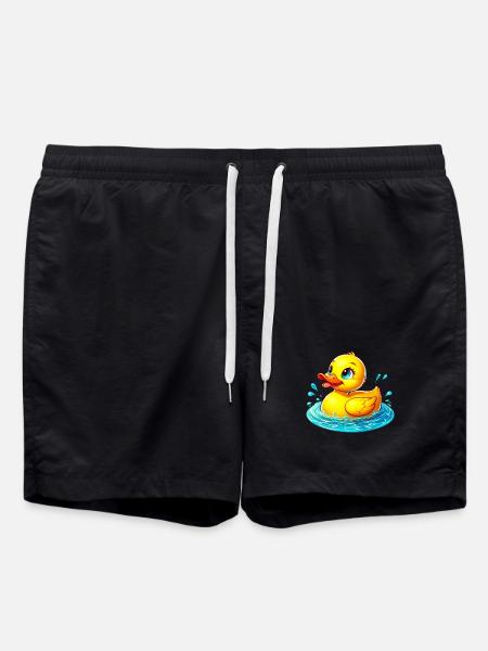 Caneton Canard Canard Canard - Short de bain - noir