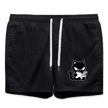 Domination du Monde 2 - Short de bain - noir - Devant - AI Model Male 185 light (185cm)