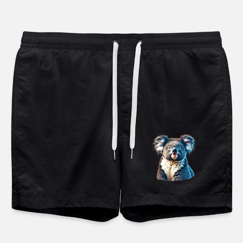 Koala - Swim Trunks - black