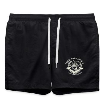 Roi du quartier - Short de bain - noir - Devant - AI Model Male 185 light (185cm)