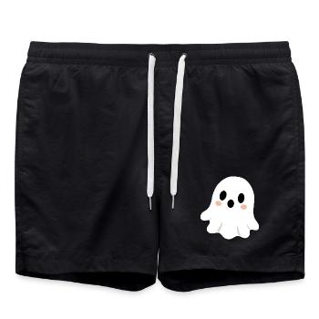 Fantôme mignon  - Short de bain - noir - Devant - AI Model Male 185 light (185cm)
