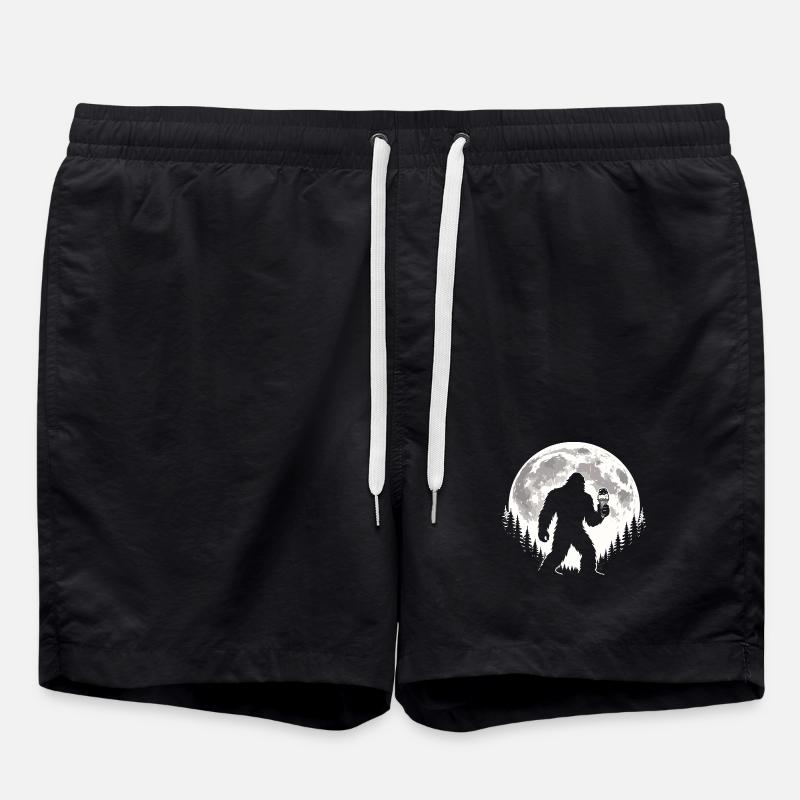Bigfoot Eiscreme - Swim Trunks - black