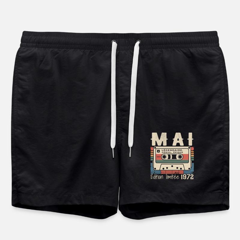 Mai 1983 - Short de bain - noir