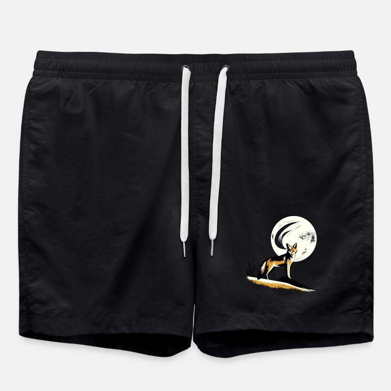 Chacal au clair de lune - Short de bain - noir