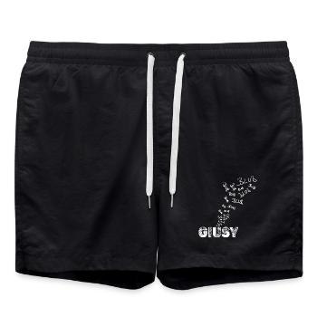 Bateau Giusy - Short de bain - noir - Devant - AI Model Male 185 light (185cm)