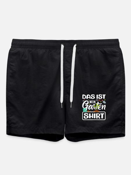 Das Ist Mein Garten - Badeshorts - Schwarz