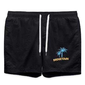 Bridgetown - Short de bain - noir - Devant - AI Model Male 185 light (185cm)