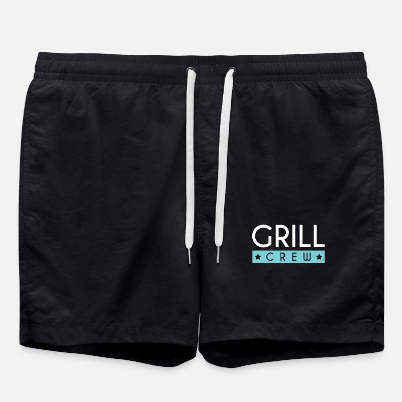 Grill Crew - Badeshorts - Schwarz