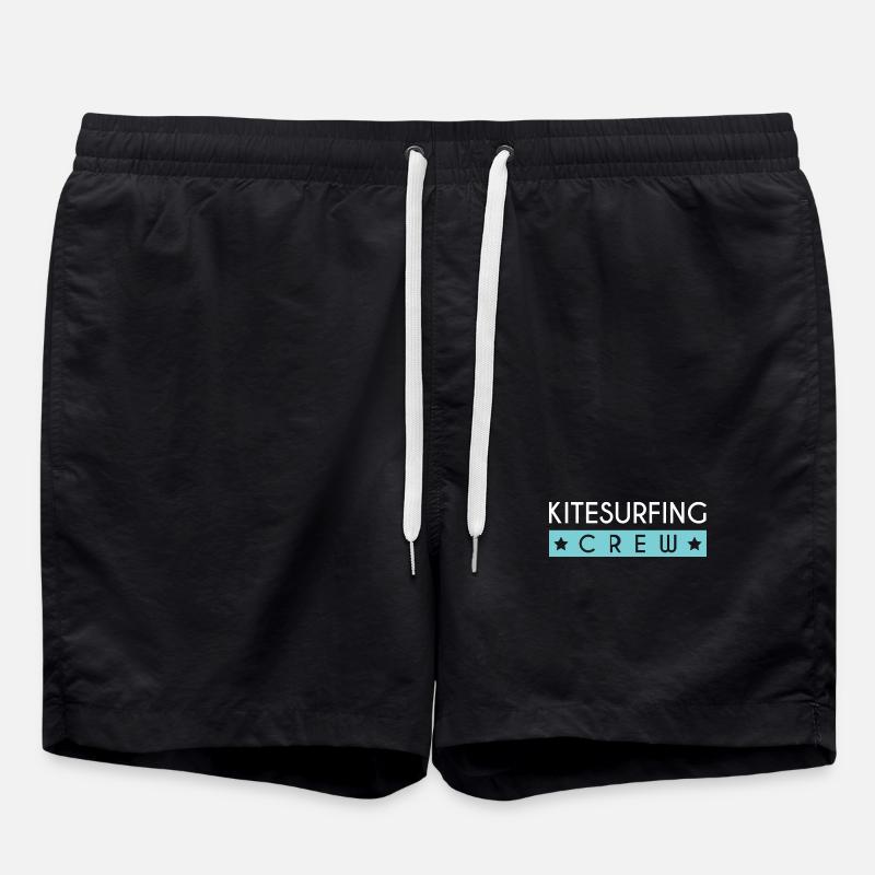 Kitesurfing Crew - Swim Trunks - black
