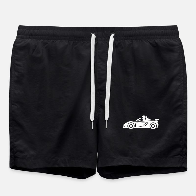 Auto Sport Turbo - Swim Trunks - black