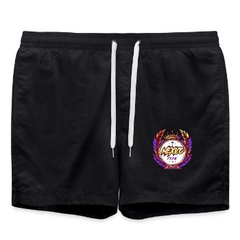 Mexico Crew Colorful - Swim Trunks - black - Front - AI Model Male 185 light (185cm)