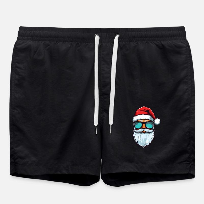 Père Noël Cool Noël - Short de bain - noir