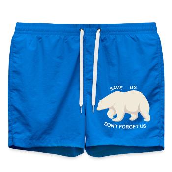 Sauver les ours polaires - Short de bain - cobalt blue - Devant