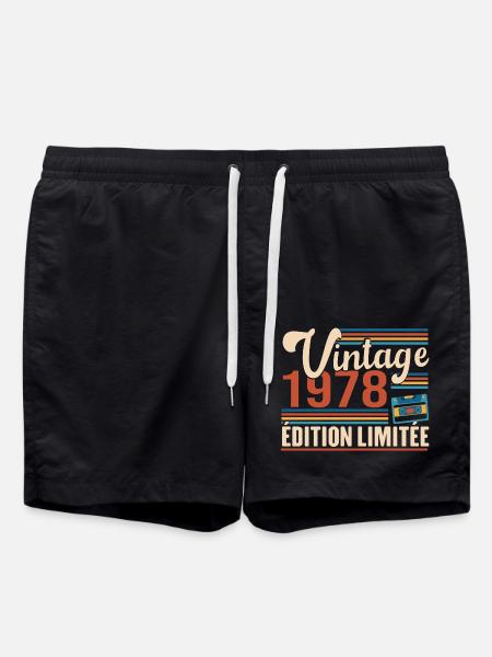 Vintage 1978 Edition Limitée - Short de bain - noir