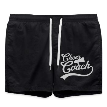 Cheer Coach Megafon parle - Short de bain - noir - Devant - AI Model Male 185 light (185cm)