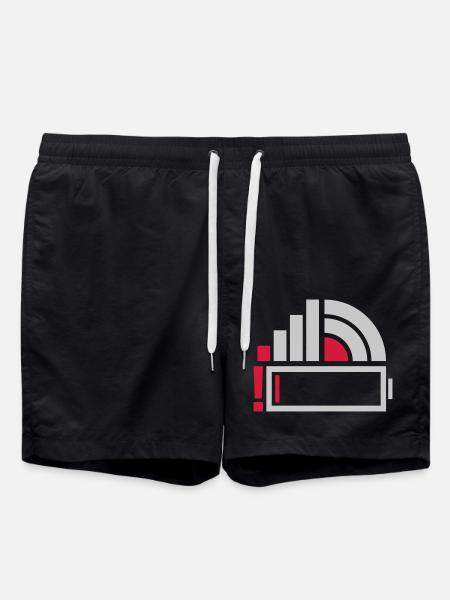 Bad Icons Smartphone Icons - Swim Trunks - black