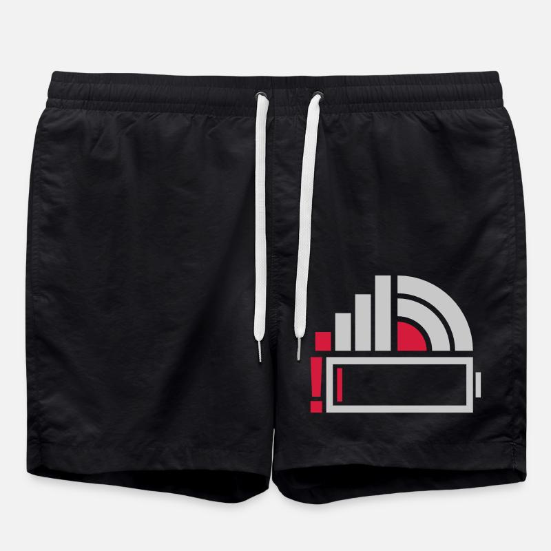 Bad Icons Smartphone Icons - Swim Trunks - black