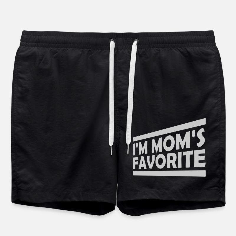 Je suis maman s - Short de bain - noir