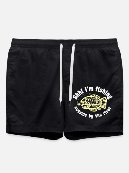 truite inca - Short de bain - noir