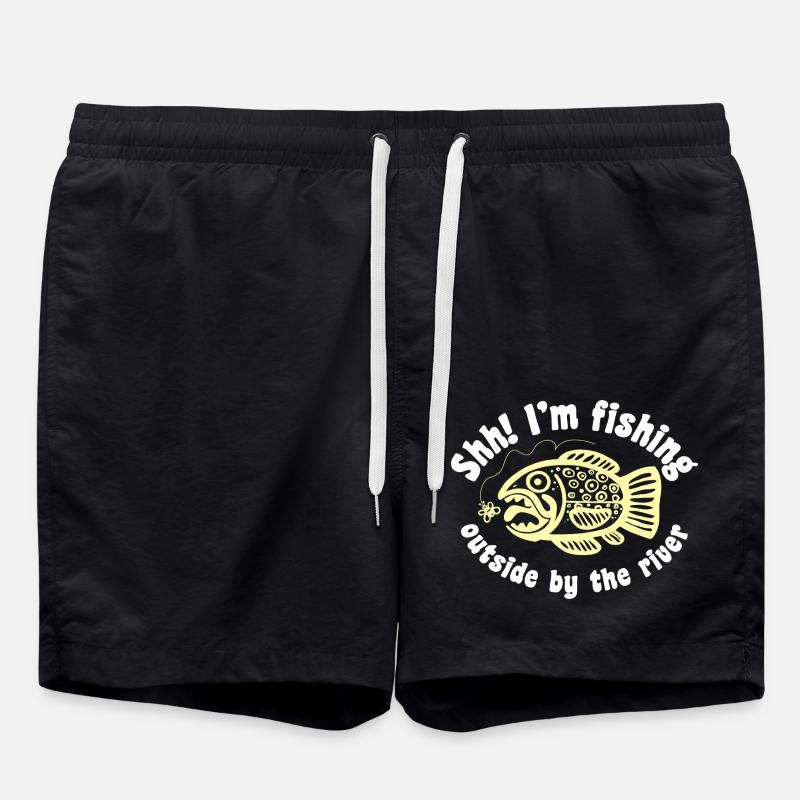 truite inca - Short de bain - noir