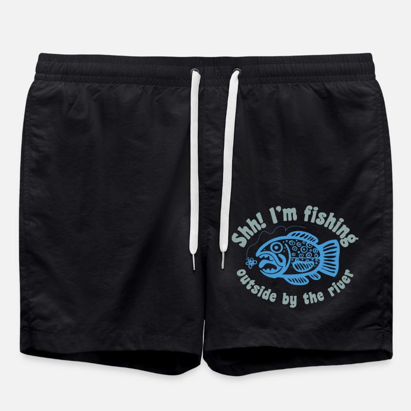 truite inca - Short de bain - noir