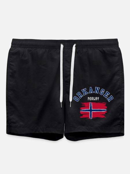 Orkanger Norway - Swim Trunks - black