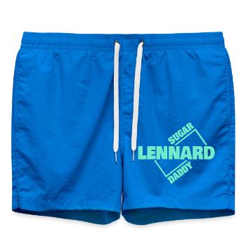 Geschenk für Lennard - Badeshorts - Cobalt blue - Vorne