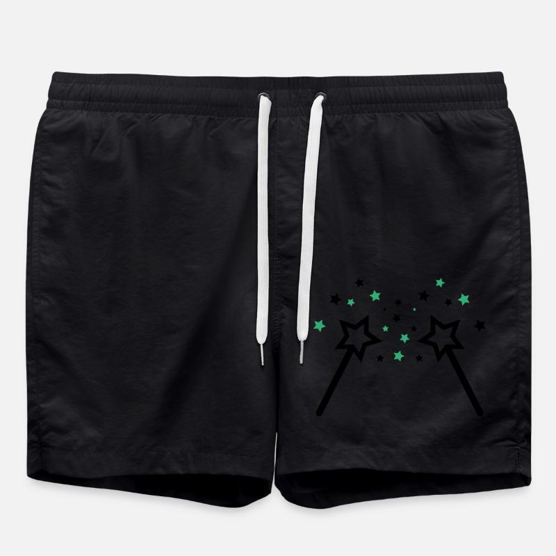Wand 002 - Swim Trunks - black