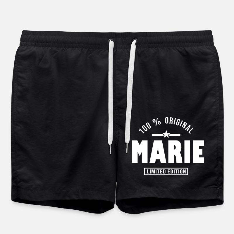 Marie, marie - Swim Trunks - black