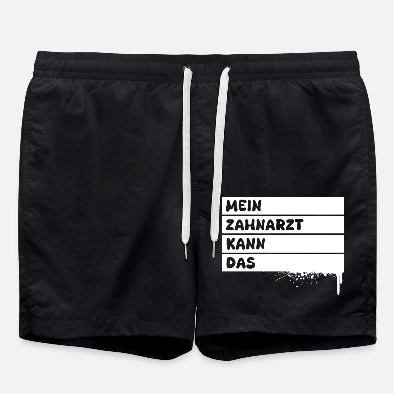 Dentist - Swim Trunks - black