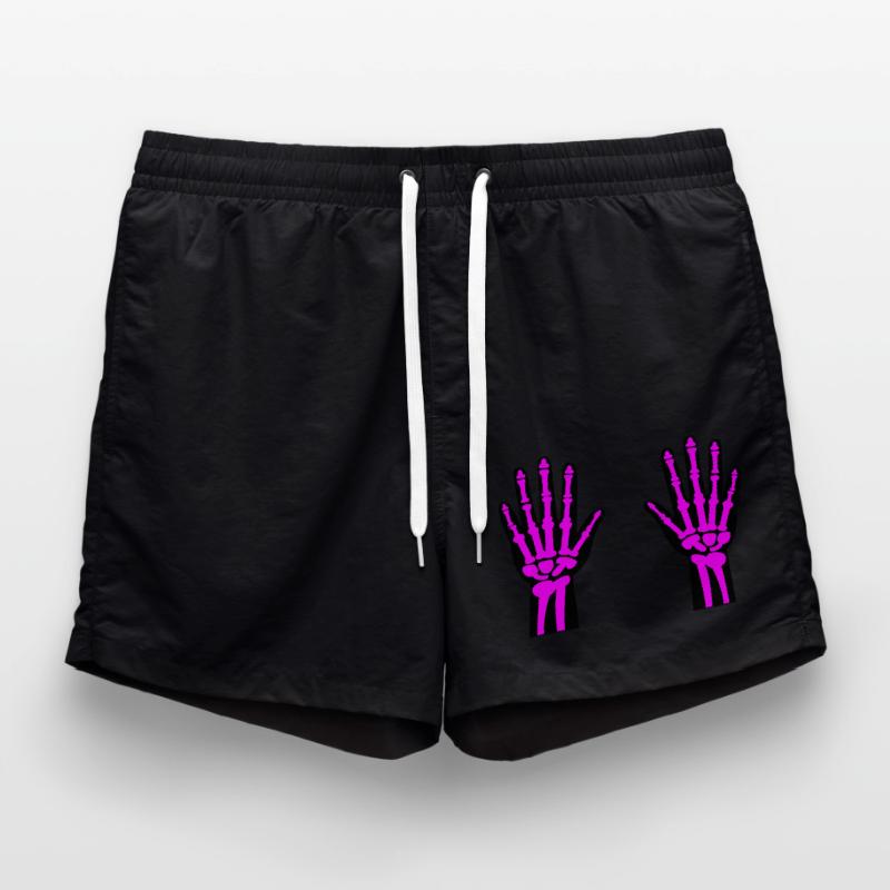 Mains Squelette 02 Short de bain