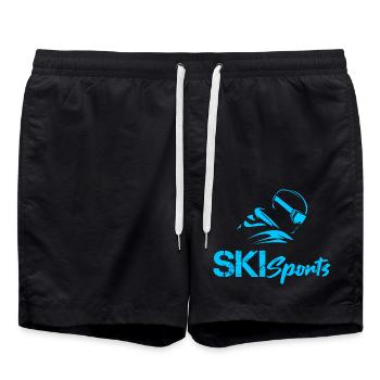 Sports de ski - Short de bain - noir - Devant - AI Model Male 185 light (185cm)