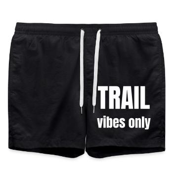 Pour les randonneurs uniquement le chemin - Short de bain - noir - Devant - AI Model Male 185 light (185cm)