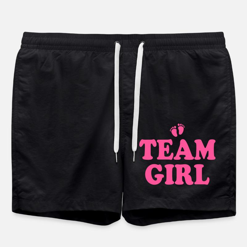 Team girl - Swim Trunks - black