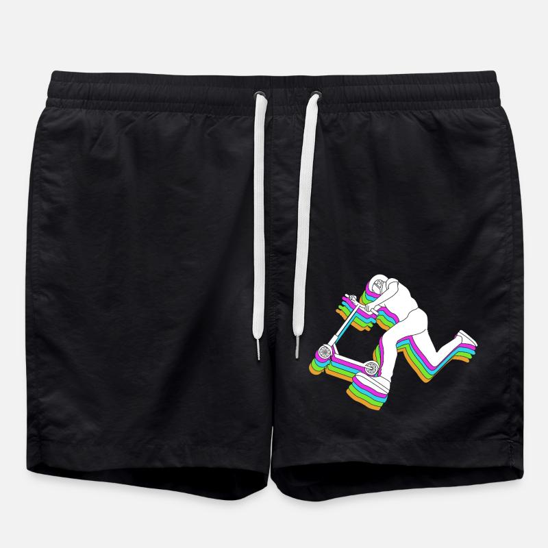 Trottinette Roller - Short de bain - noir