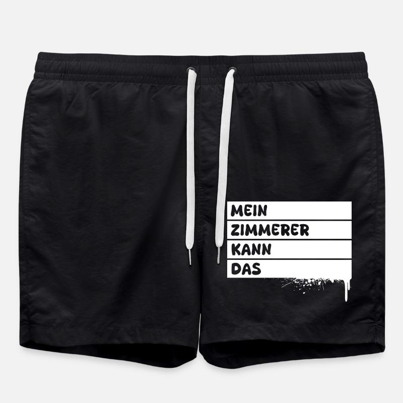 Charpentier - Short de bain - noir