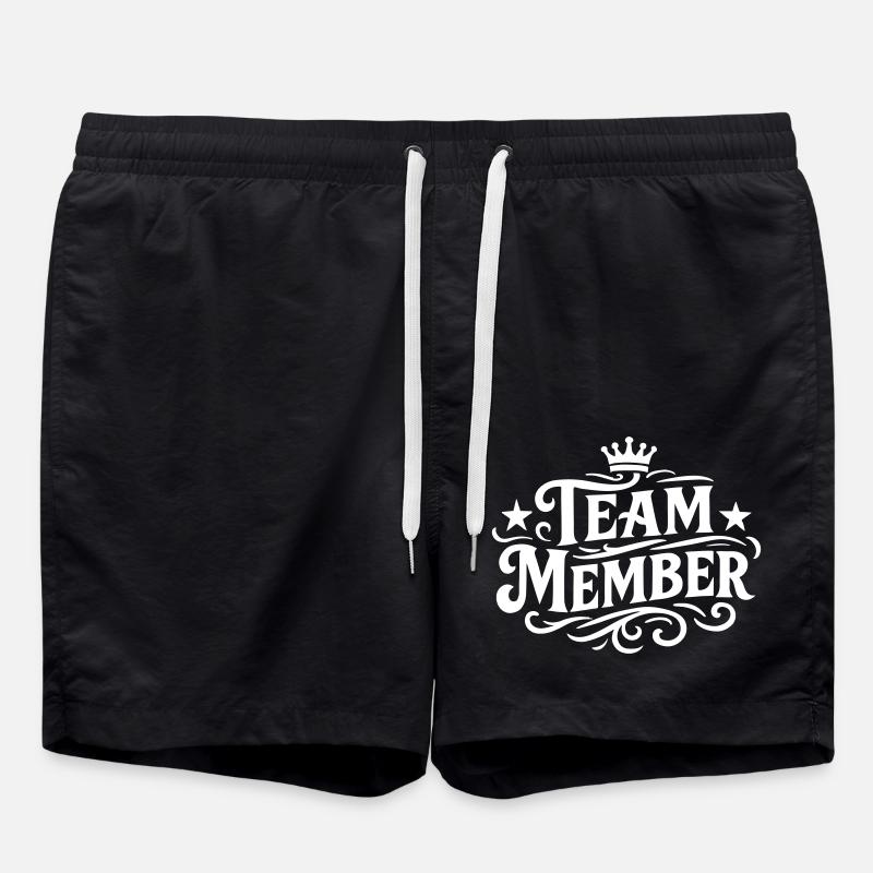 Team Member Krone - Swim Trunks - black