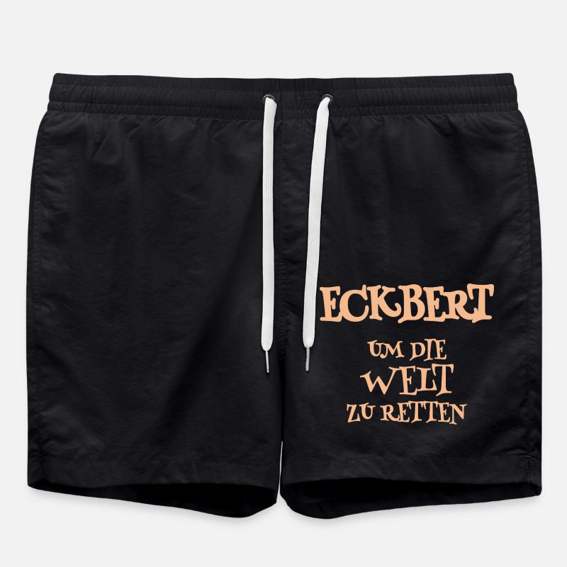 Eckbert en tant qu’assistant - Short de bain - noir