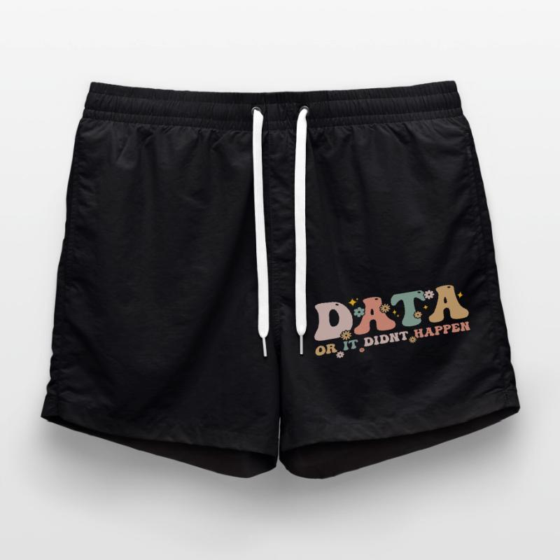 Daten oder es ist nicht passiert - Data Scientist Badeshorts