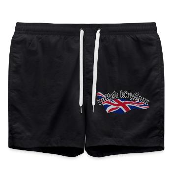 United Kingdom - Swim Trunks - black - Front - AI Model Male 185 light (185cm)